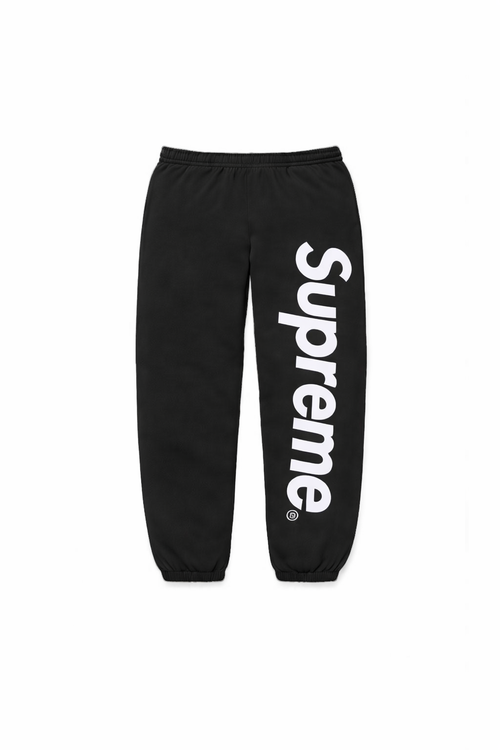 BIG Logo Sweats Black — Streetwear Jogger Pants Matching Set