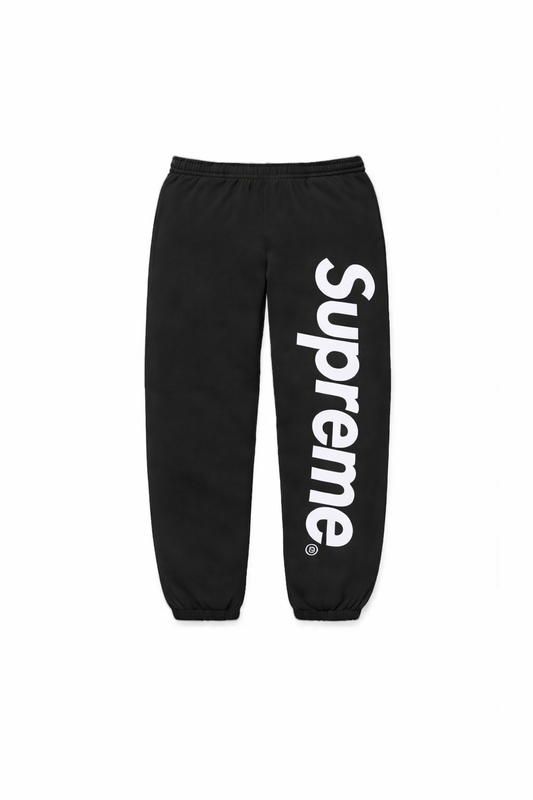 BIG Logo Sweats Black — Streetwear Jogger Pants Matching Set