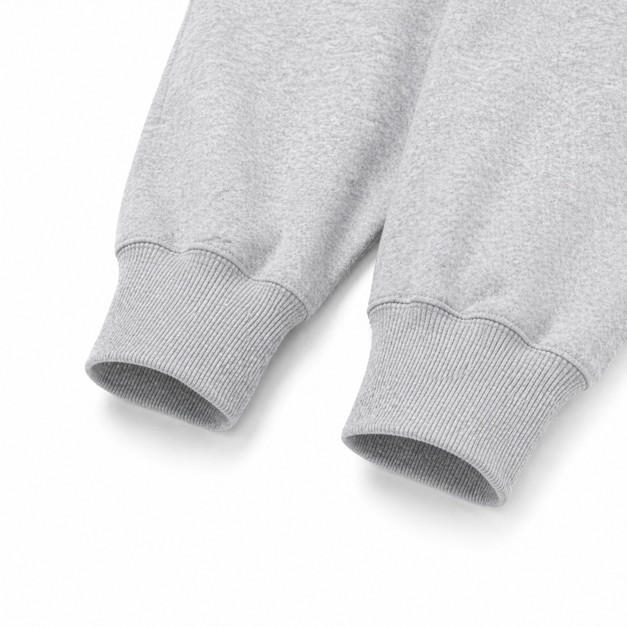 BIG Logo Hoodie Grey — Oversized Streetwear Heavyweight Fleece