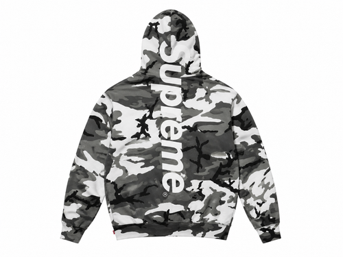 BIG Logo CAMO Hoodie — Oversized Streetwear Heavyweight Fleece